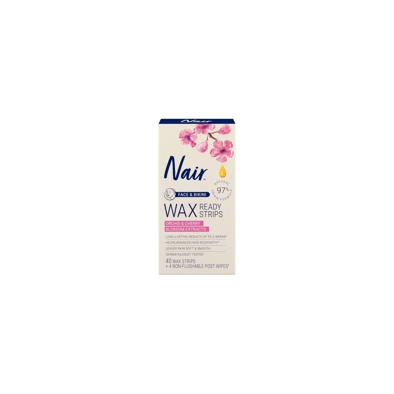 NAIR BANDES DE CIRE FROIDE JAMBES/ CORPS 40CT