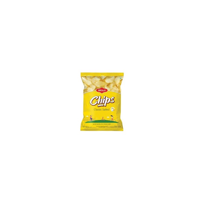 BIKAJI POTATO CHIPS CLASSIC SALTED 80G