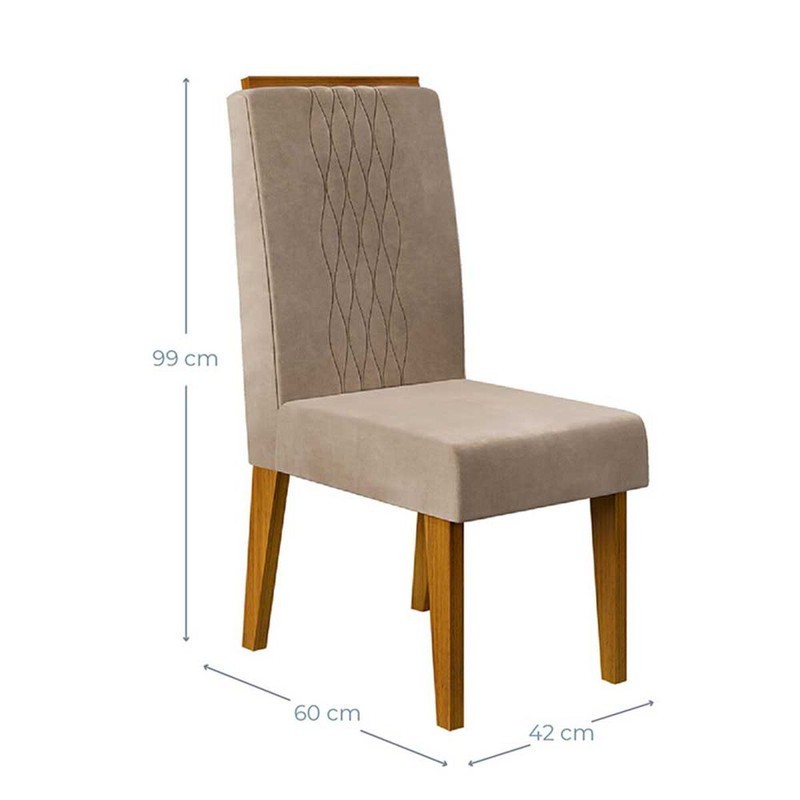 CHAIR LIA (MDF - KD)