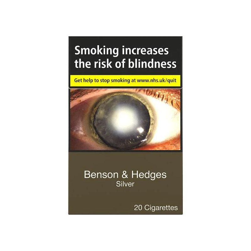 Benson&Hedge silver cigarettes