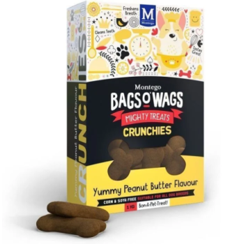 Délicieux goût beurre de cacahuète bags o' wags  1kg