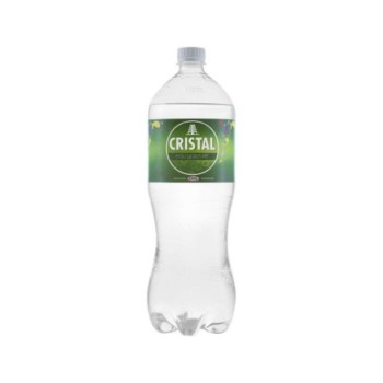 Eau Minérale Gazeuse Cristal 1.5L | Bouteille en PET recyclable