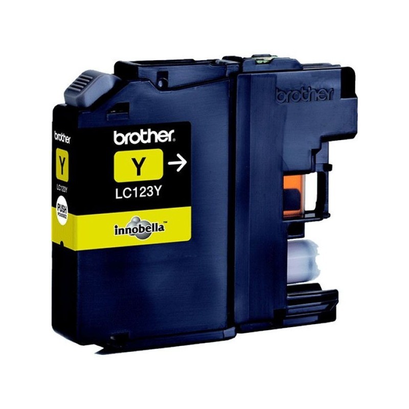 Brother LC-123Y Cartouche jet d'encre jaune