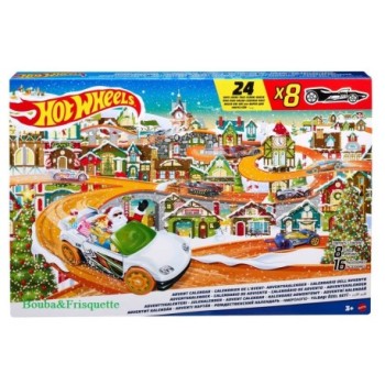 Calendrier de l'Avent - Hot wheels