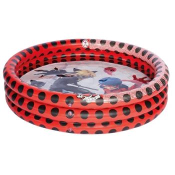 Miraculous piscine pour enfants 100 x 23 cm rouge/noir