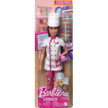 Poupée pâtissière chef boulangerie Barbie