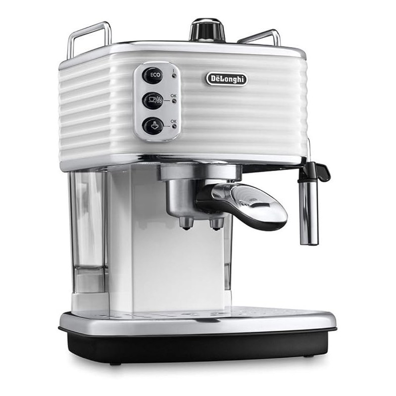 DELONGHI SCULTURA ESPRESSO COFFEE MAKER WHITE (ECZ351.W)