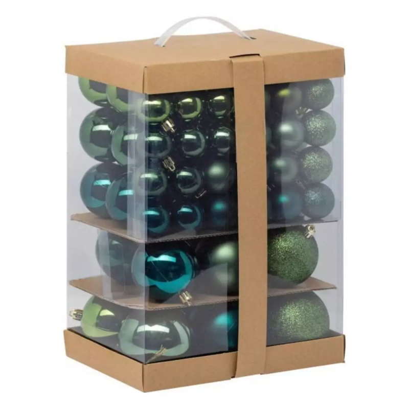 BOULE DE NOËL KIT 60 PIÈCES BOULES