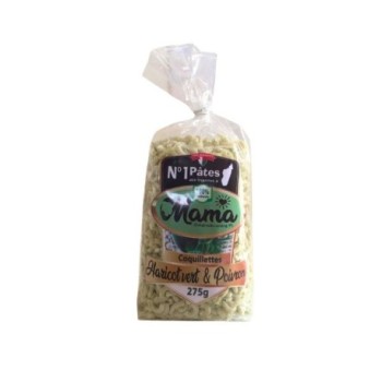 Coquillettes Haricot Vert & Poivron 275g