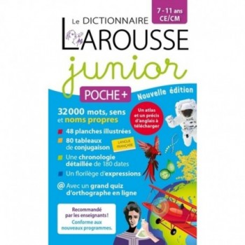 Dictionnaire Junior Poche Plus