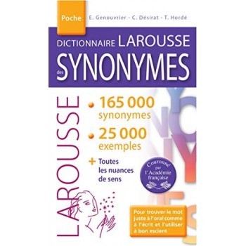 Dictionnaire  des  Synonymes  Poche