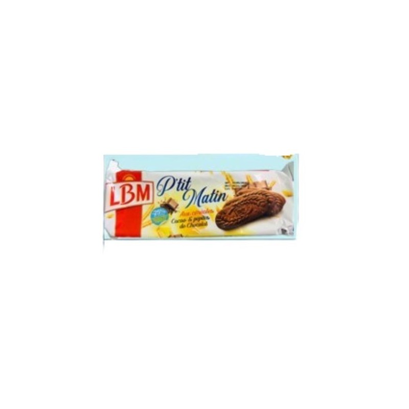 PETIT MATIN AU CEREALES ET PEPITES DE CHOCOLAT 115G PETIT MATIN AU CEREALES ET PEPITES DE CHOCOLAT 115G