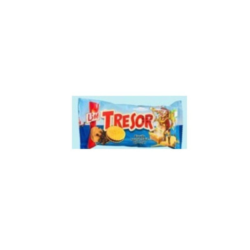 TRESOR BISCUIT FOURRES GOUT CHOCOLAT 60G TRESOR BISCUIT FOURRES GOUT CHOCOLAT 60G