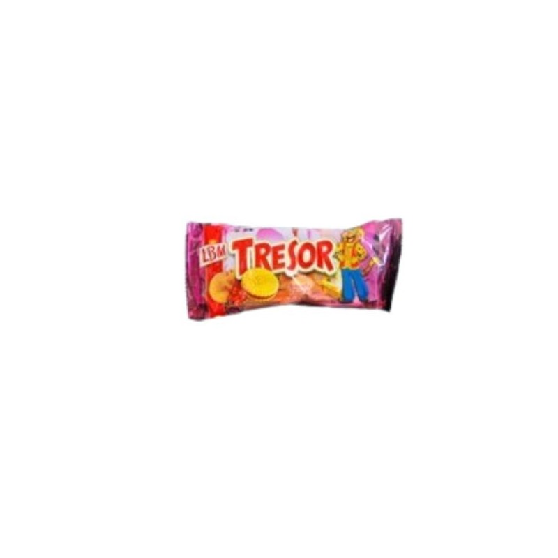 TRESOR BISCUIT FOURRES GOUT FRAISE 60G TRESOR BISCUIT FOURRES GOUT FRAISE 60G