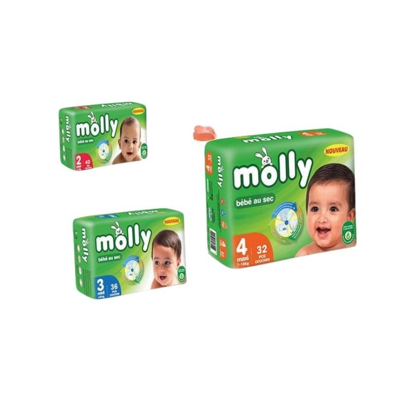 MOLLY Vert Twin Maxi32pcs/ Midi 36pcs/ Midi MOLLY Vert Twin Maxi32pcs/ Midi 36pcs/ Midi