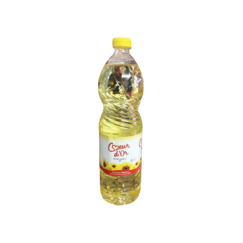 COEUR D'OR Huile Tournes 1L COEUR D'OR Huile Tournes 1L